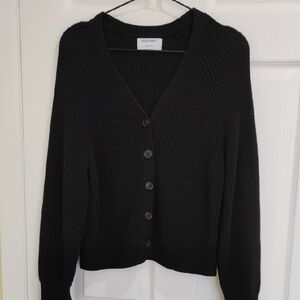 Old Navy Black Women's Cropped Sweater